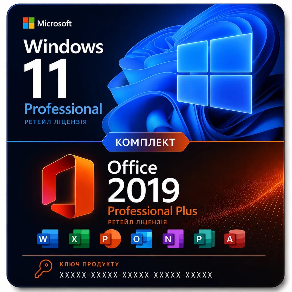 Windows 11 Professional + Office 2019 Professional Plus